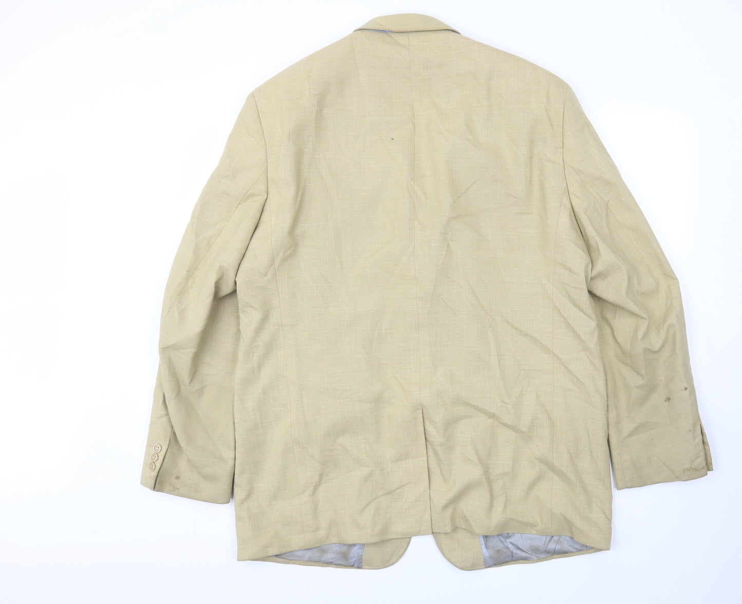Casual Mens Beige   Jacket Blazer Size 50