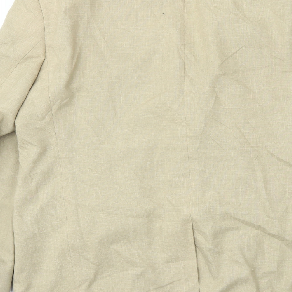 Casual Mens Beige   Jacket Blazer Size 50
