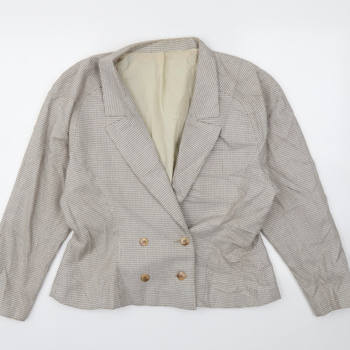 ADDITIONS Womens Ivory   Jacket Blazer Size 16