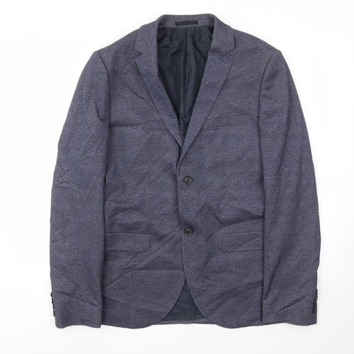 Topman Mens Blue   Jacket Blazer Size 40