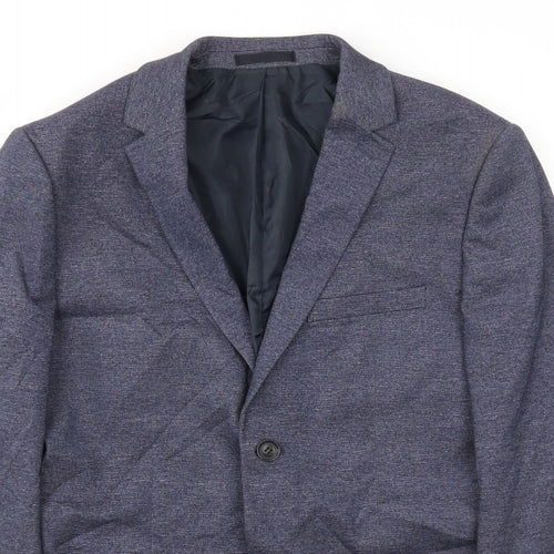 Topman Mens Blue   Jacket Blazer Size 40