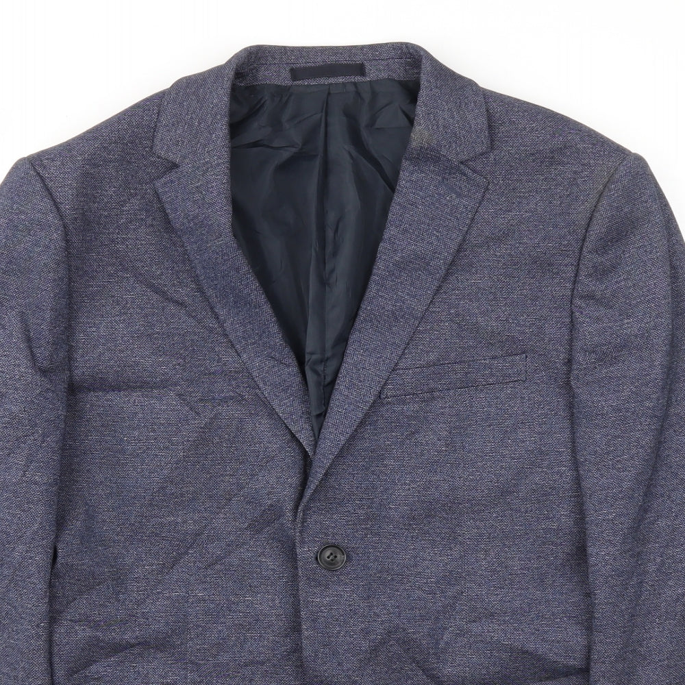 Topman Mens Blue   Jacket Blazer Size 40