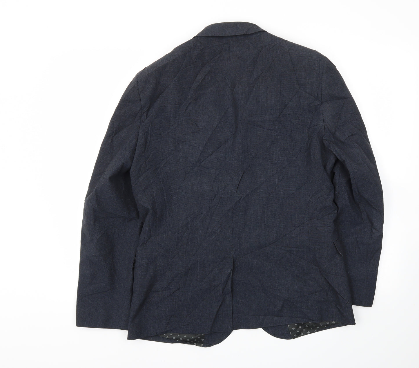 NEXT  Mens Blue Paisley  Jacket Blazer Size 40