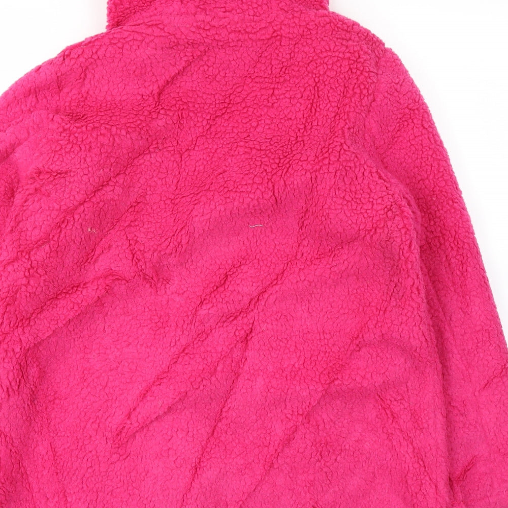 AIBEILI Womens Pink   Jacket Coat Size M