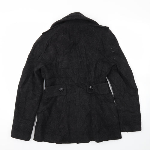 PLANET Womens Black   Jacket Coat Size 8