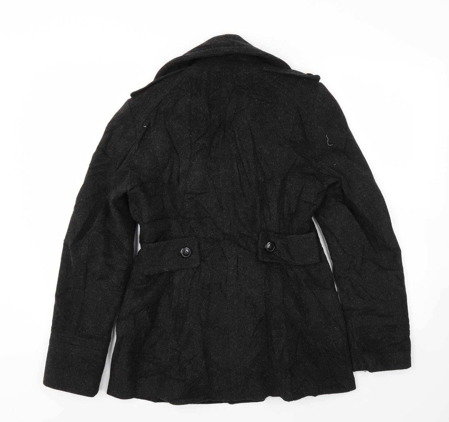 PLANET Womens Black   Jacket Coat Size 8