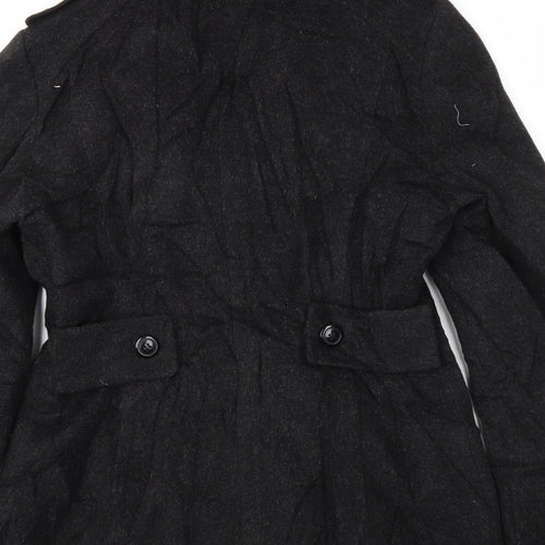 PLANET Womens Black   Jacket Coat Size 8
