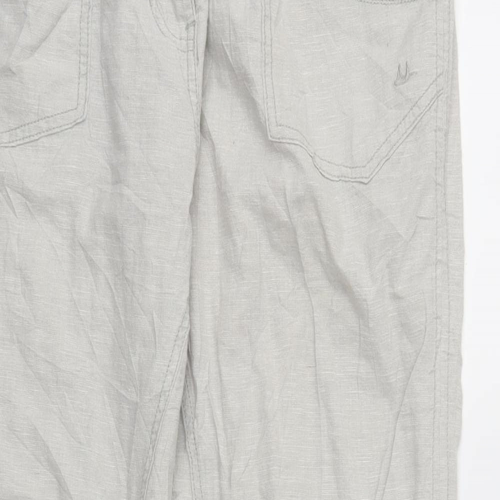 MANTARAY Womens Grey   Trousers  Size 14 L27 in