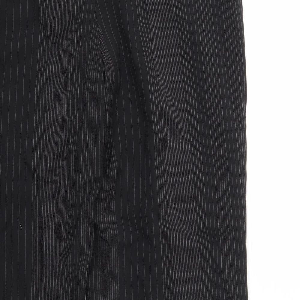 M&S Womens Black   Trousers  Size 14 L29 in