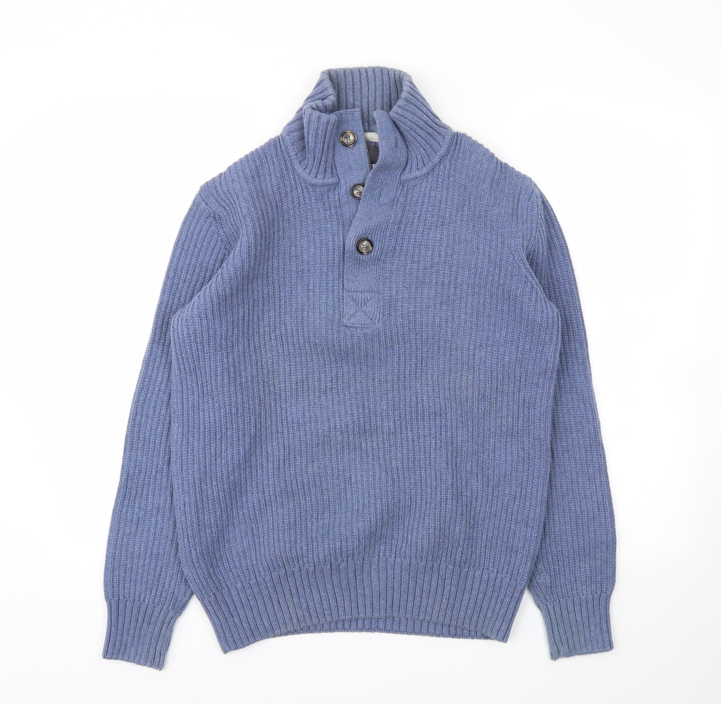 H&M Mens Blue   Pullover Hoodie Size M