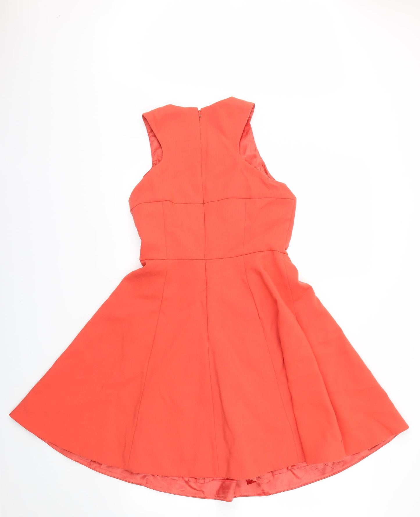 BOUTIQUE Womens Orange   Fit & Flare  Size 10
