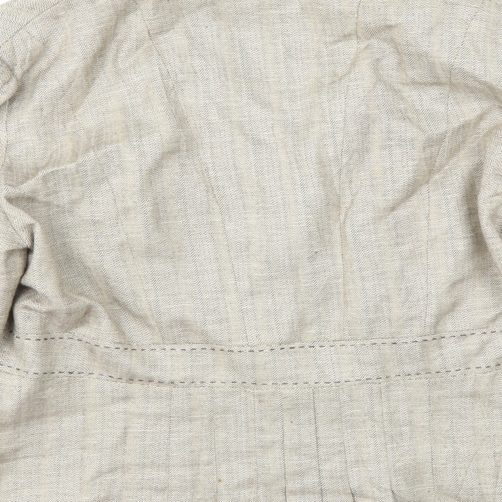 PER UNA  Womens Beige   Shorts Suit Blazer Size 16