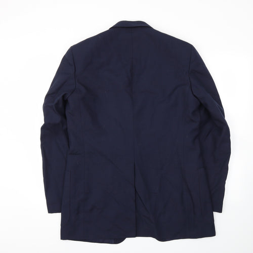 ST MICHAEL Mens Blue   Jacket Blazer Size 42