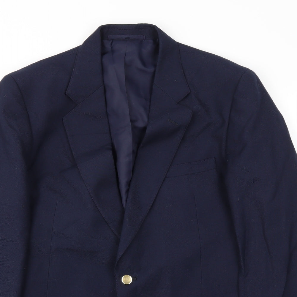 ST MICHAEL Mens Blue   Jacket Blazer Size 42
