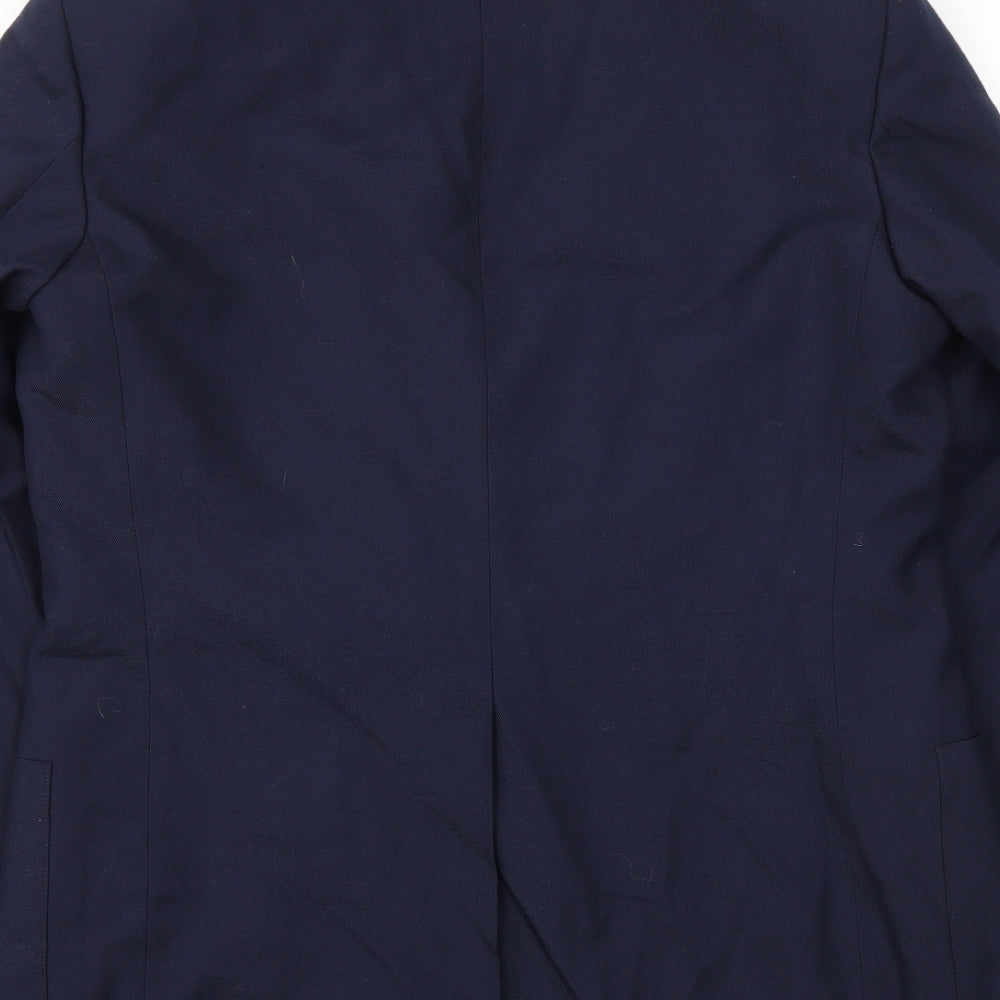 ST MICHAEL Mens Blue   Jacket Blazer Size 42