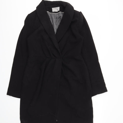 H&M Womens Black   Jacket Coat Size 8
