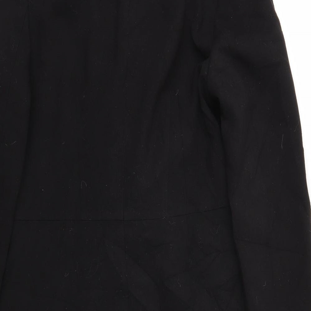 H&M Womens Black   Jacket Coat Size 8