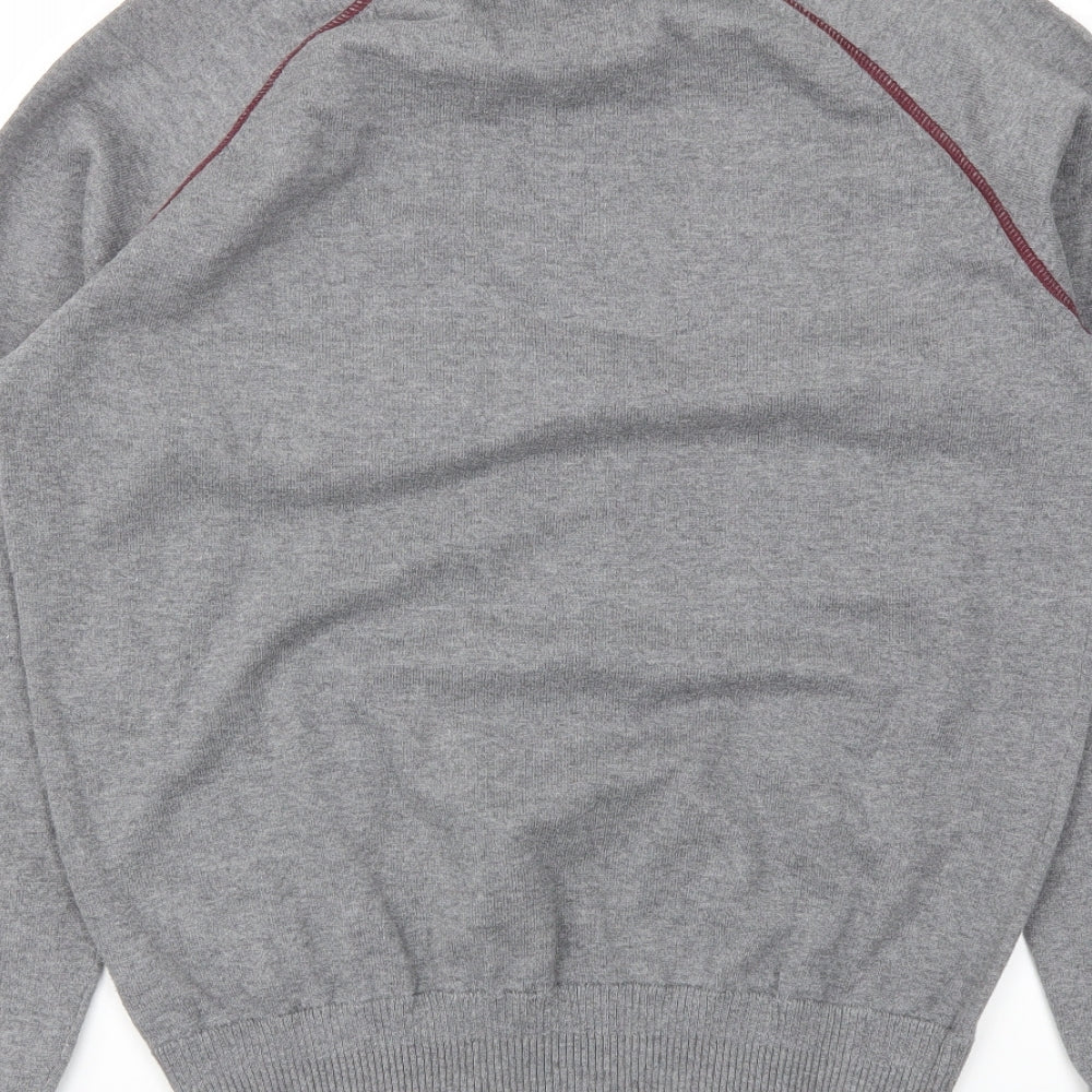 CORE Mens Grey   Pullover Sweatshirt Size L
