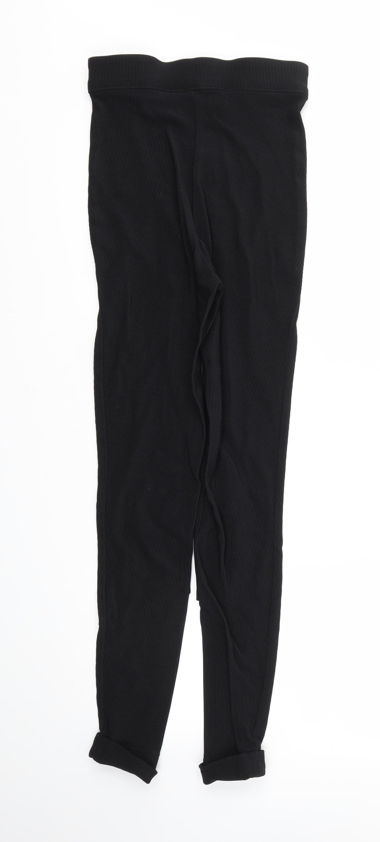 Preworn Womens Black   Trousers  Size M L29 in