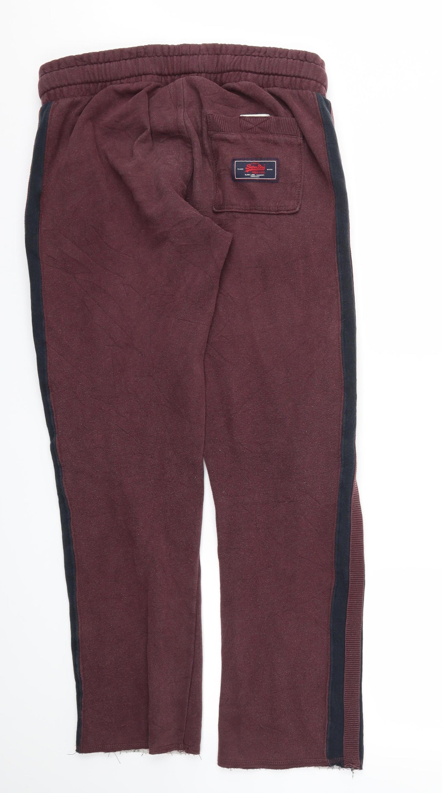 FIVE JOGGER Mens Red   Jogger Trousers Size M L31 in - Stretch waistband