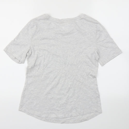 Day dreams  Womens Grey   Basic T-Shirt Size 6