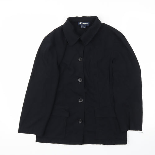 Monsoon Womens Black   Jacket Blazer Size 10