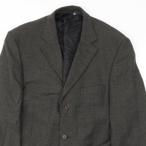 M&S Mens Brown   Jacket Blazer Size 44