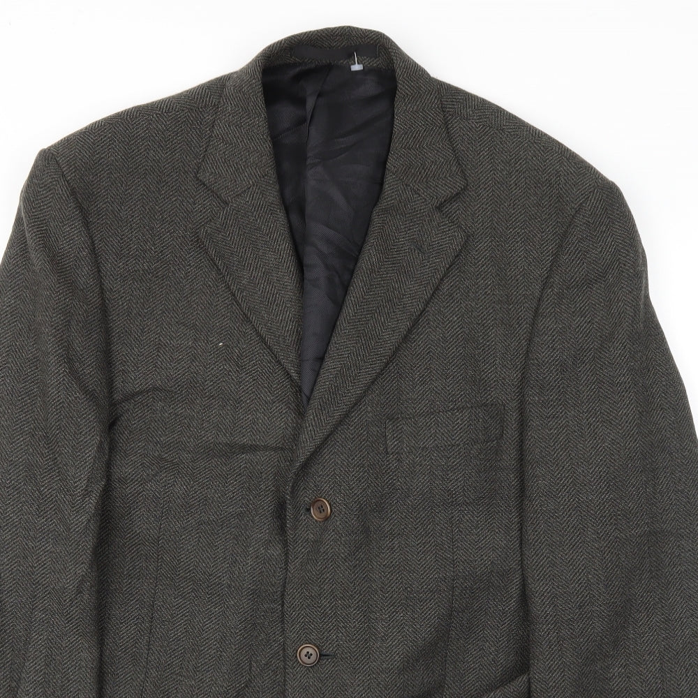 M&S Mens Brown   Jacket Blazer Size 44
