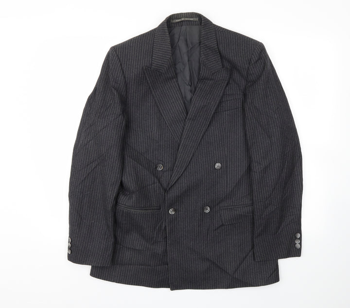 THE LABLE Mens Black Jacket Blazer Size 36