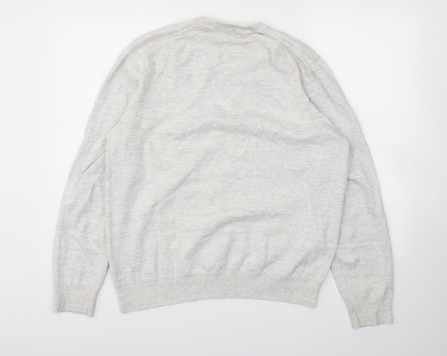 M&S Mens Grey   Pullover Sweatshirt Size XL