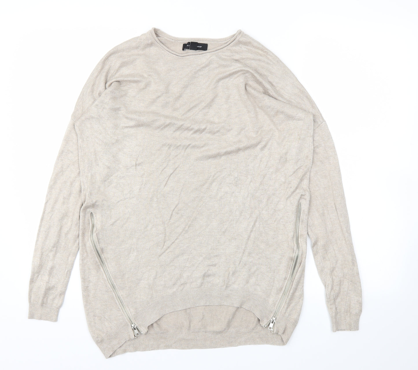 Primark Womens Beige   Pullover Jumper Size 10