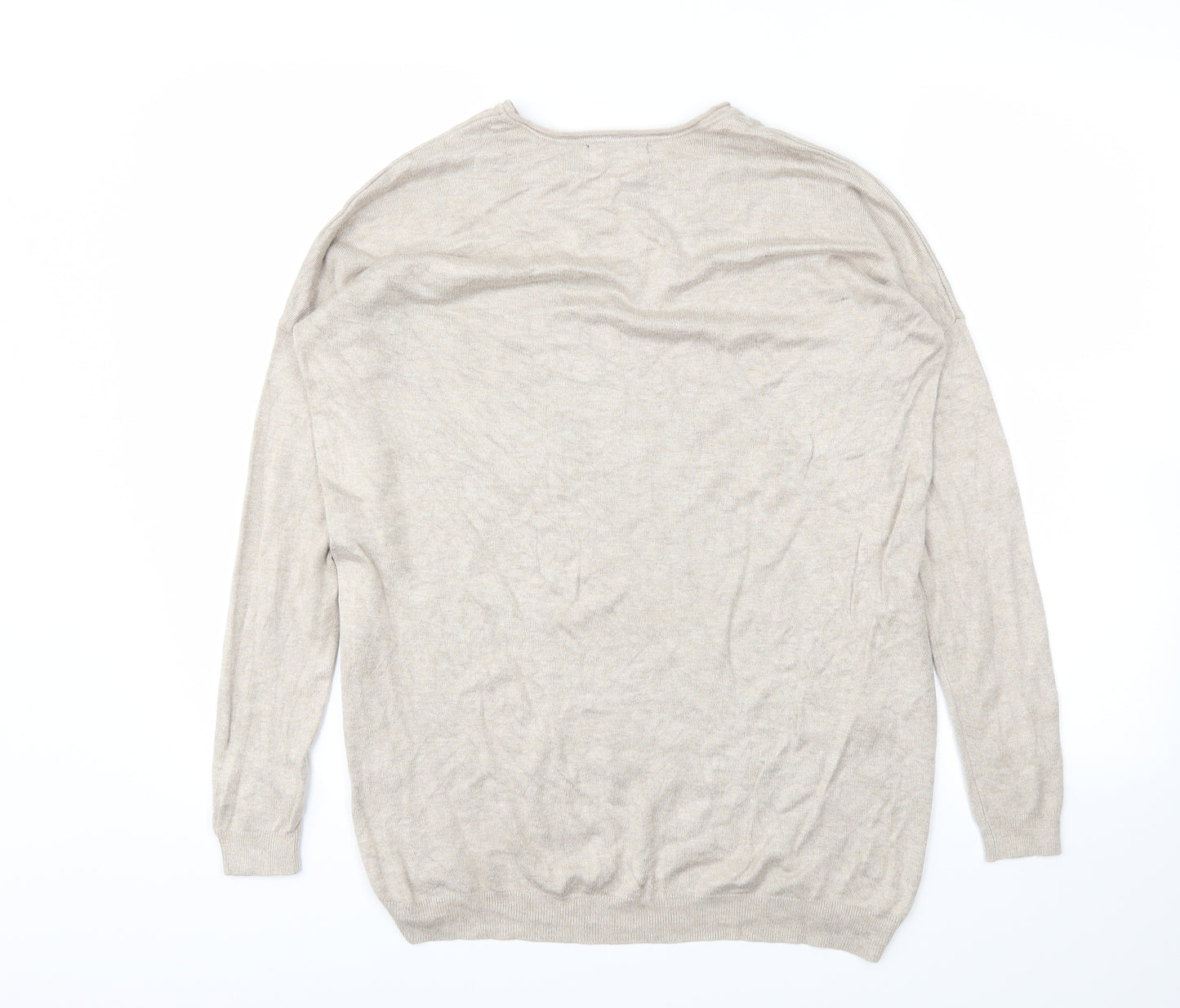 Primark Womens Beige   Pullover Jumper Size 10