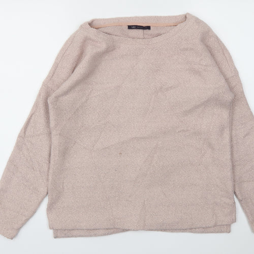 M&S Womens Pink   Pullover Jumper Size 12