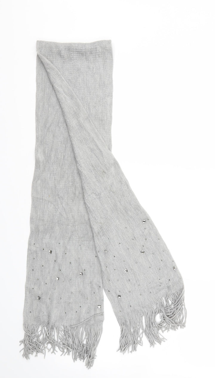 Preworn Womens Grey Scarf