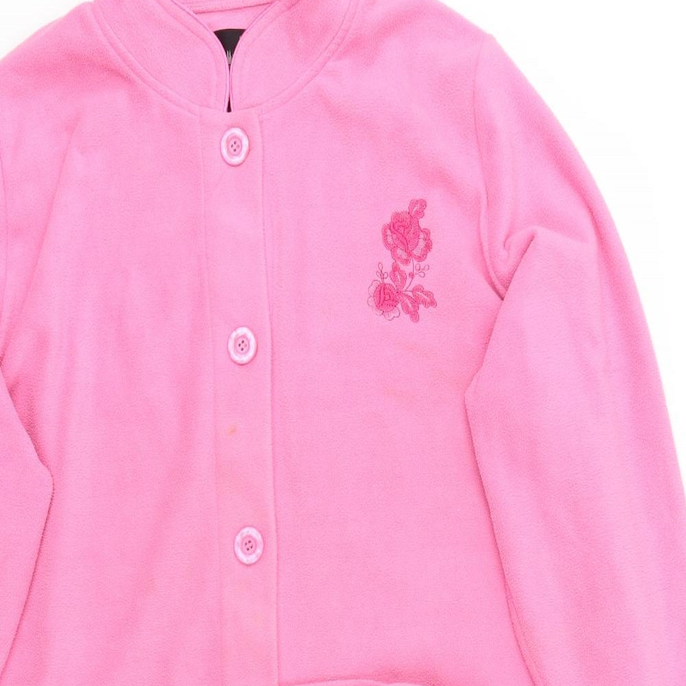 City Comfort Womens Pink Floral  Overcoat Coat Size 22