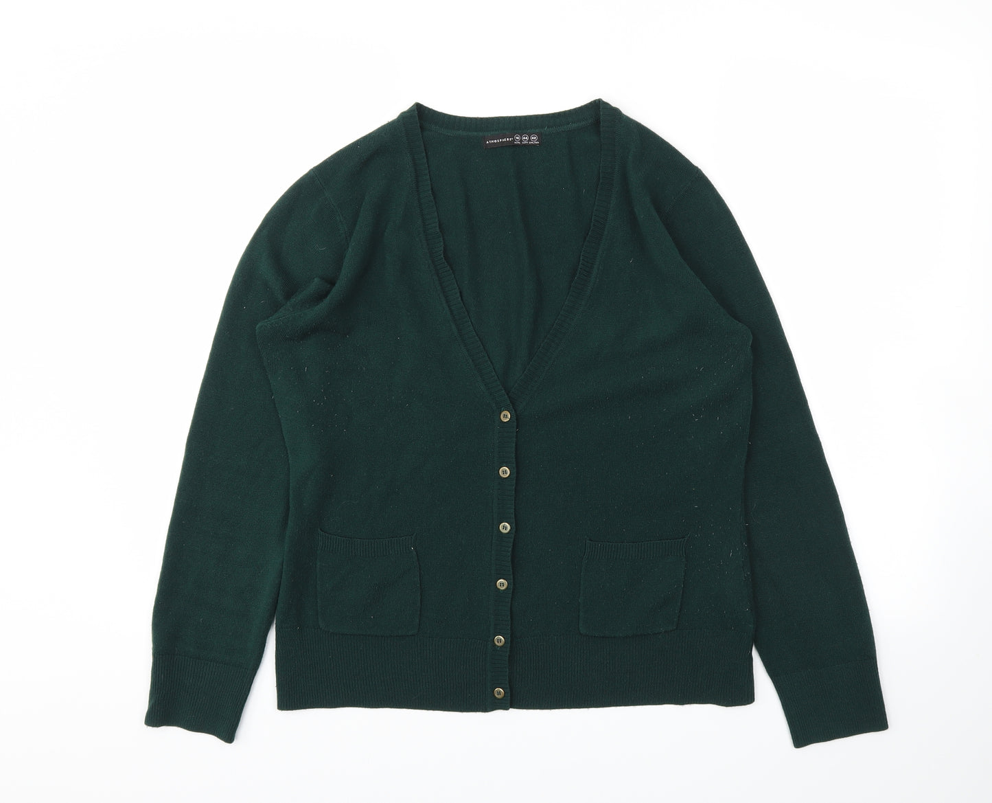 Primark Womens Green   Cardigan Jumper Size 16