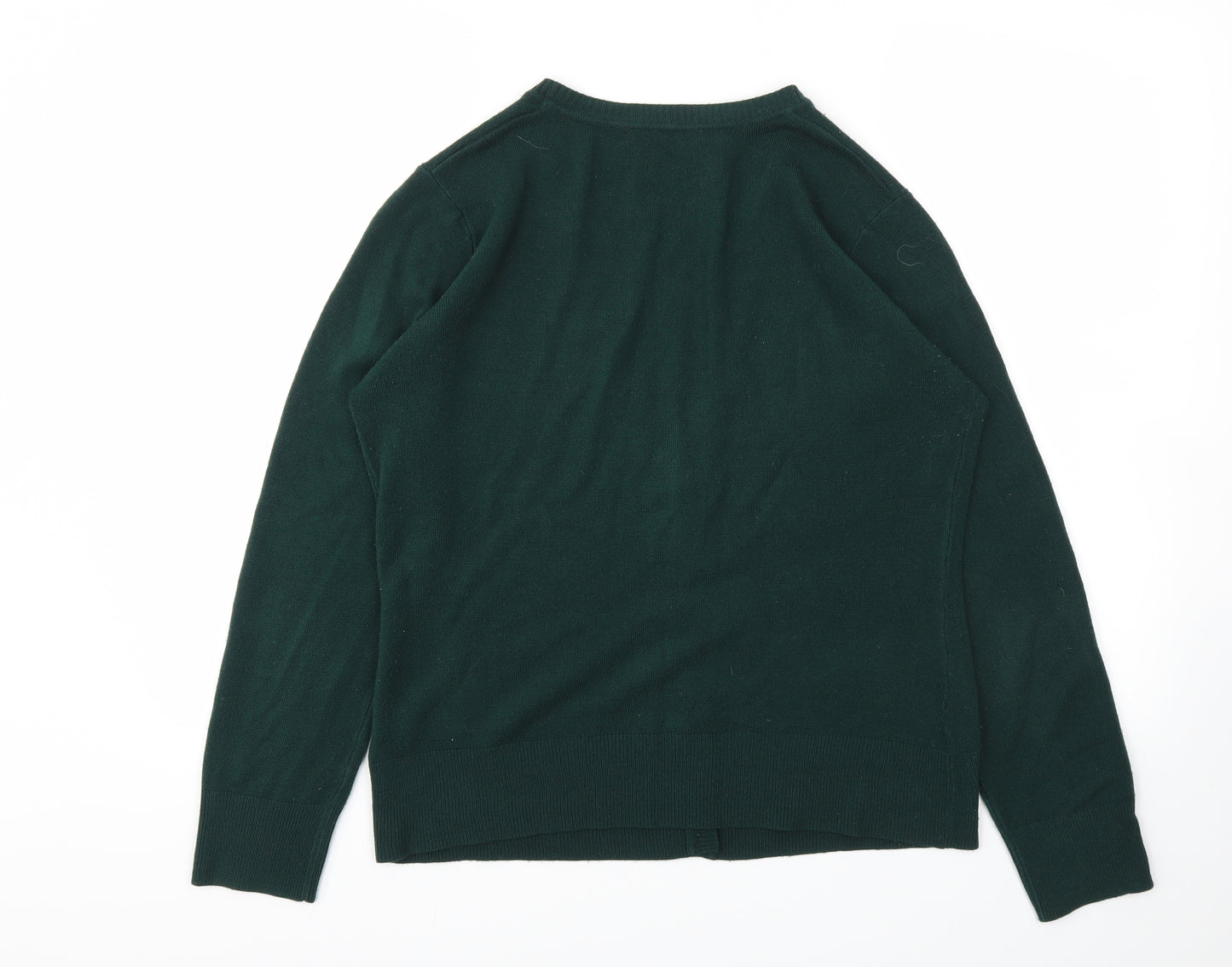 Primark Womens Green   Cardigan Jumper Size 16