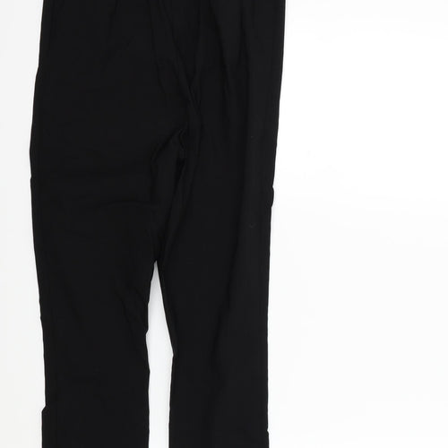 osos Womens Black   Trousers  Size 10 L26 in