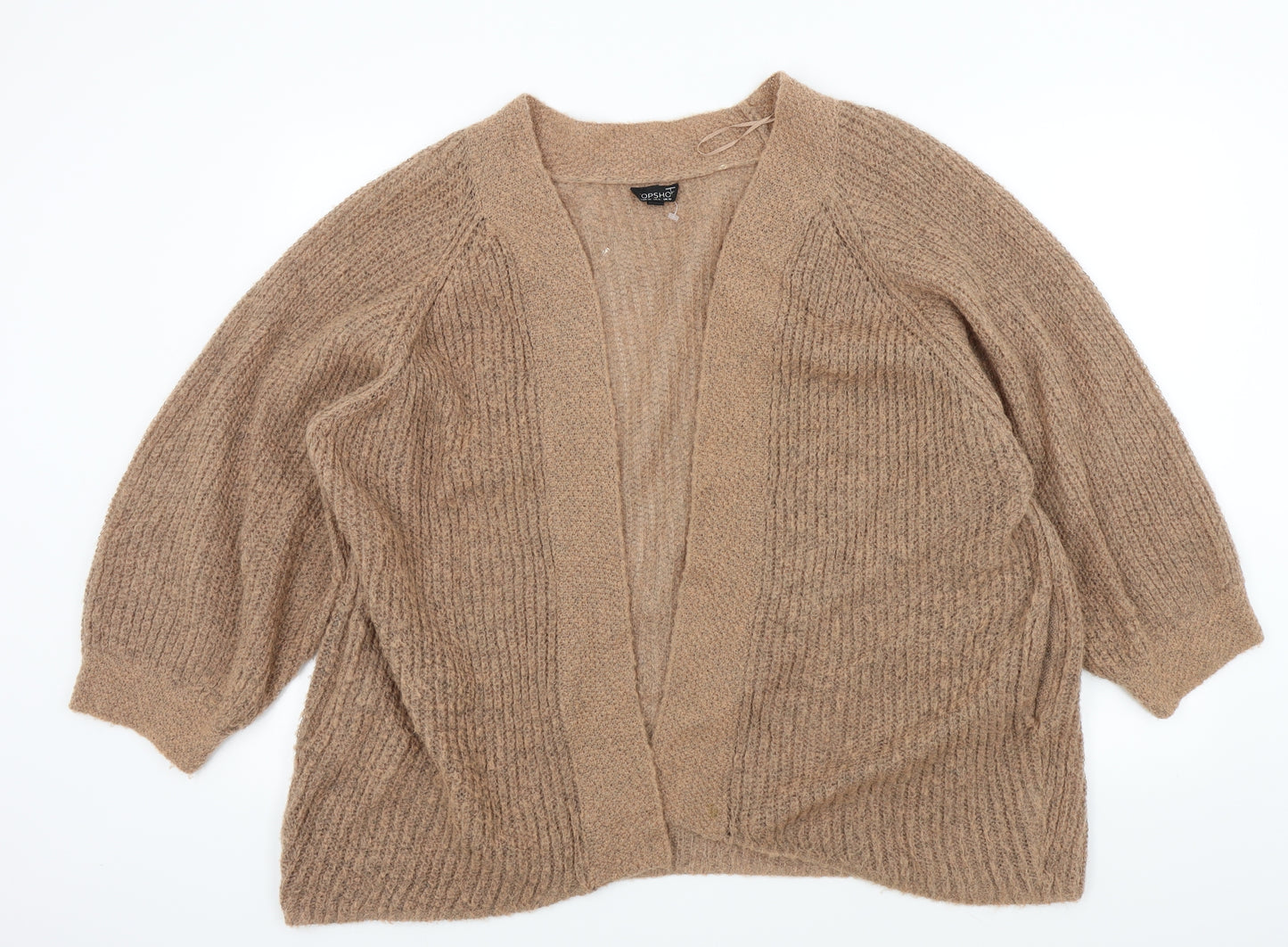 Topshop Womens Brown   Cardigan Jumper Size 10