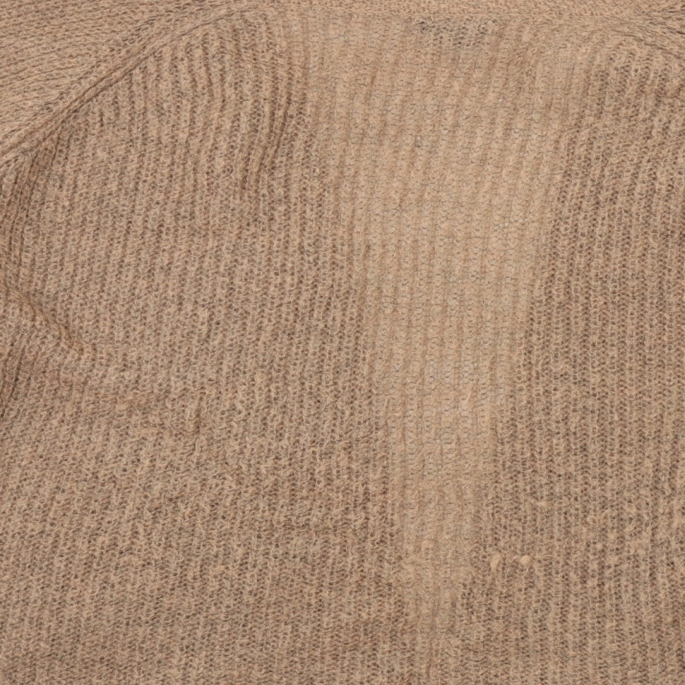 Topshop Womens Brown   Cardigan Jumper Size 10