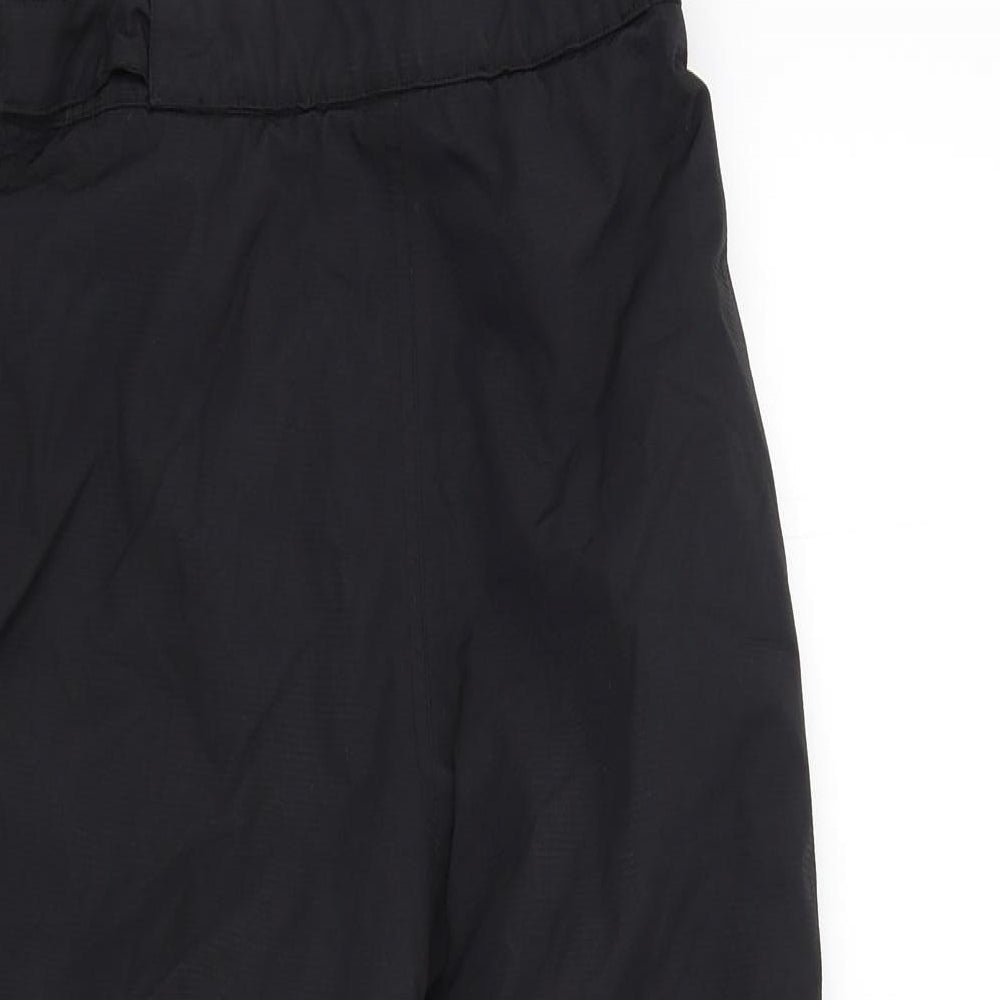 Dare 2 Be Boys Black   Quilted Ski Trousers Size 7-8 Years