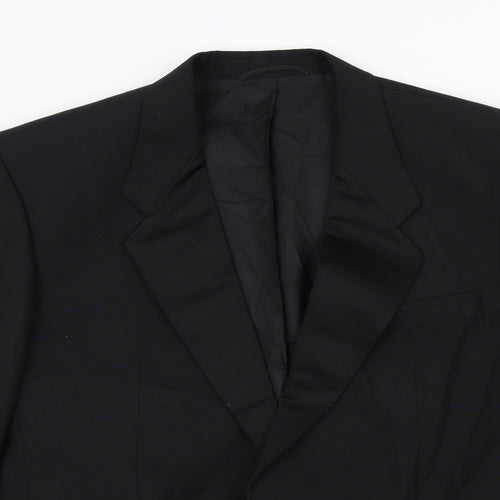 Weidenmann Mens Black   Jacket Suit Jacket Size XL
