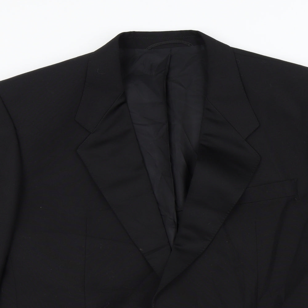 Weidenmann Mens Black   Jacket Suit Jacket Size XL