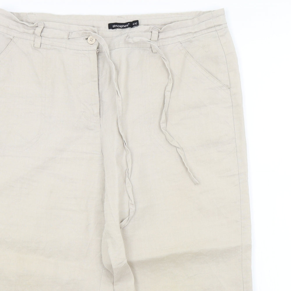 Primark Womens Beige   Trousers  Size 14 L20 in
