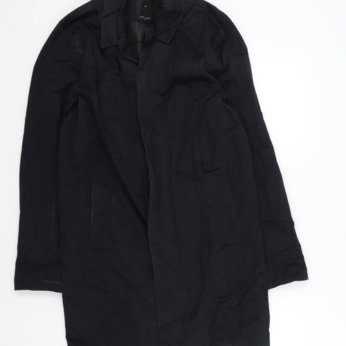 New Look Womens Black   Overcoat Jacket Size XS
