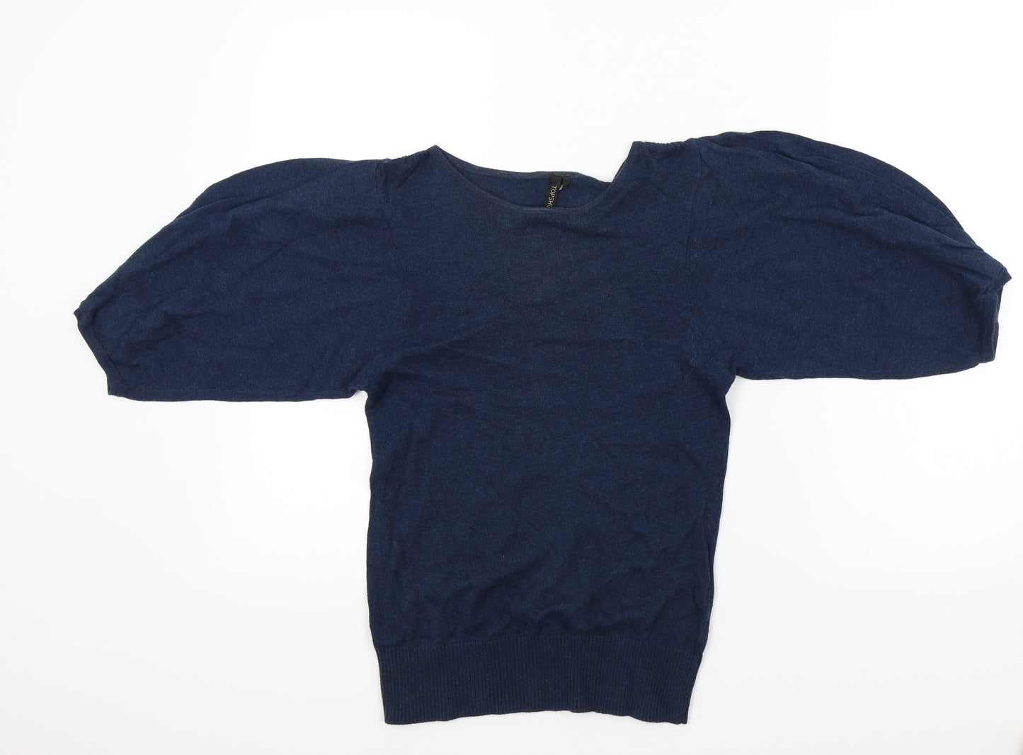 Topshop Womens Blue   Pullover Jumper Size 8