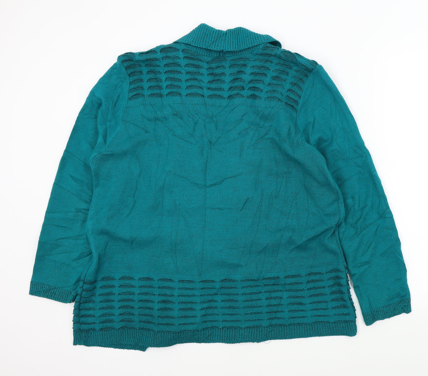 MONIQUE Womens Green   Cardigan Jumper Size M