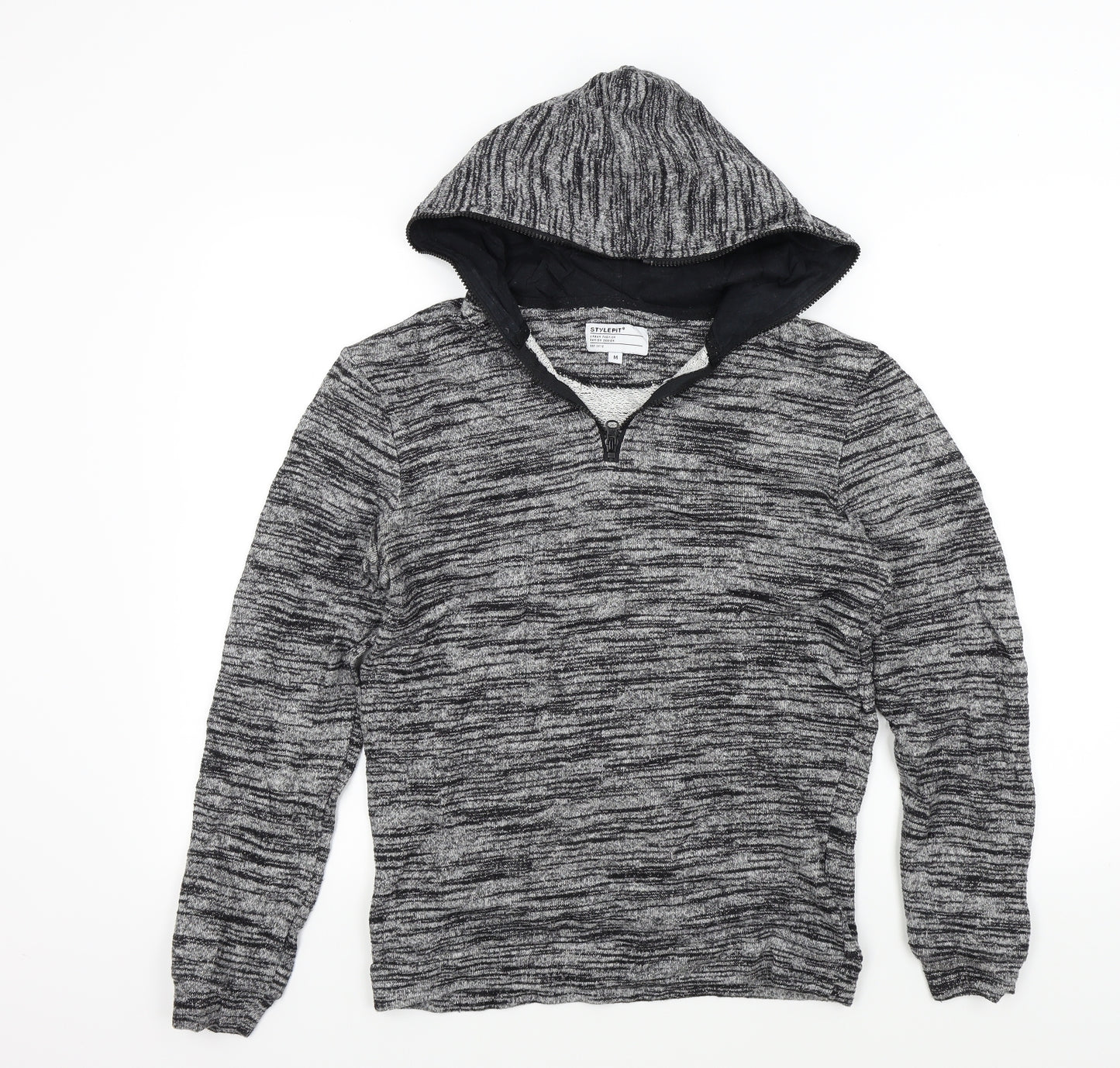 STYLPIT Mens Black   Pullover Jumper Size M