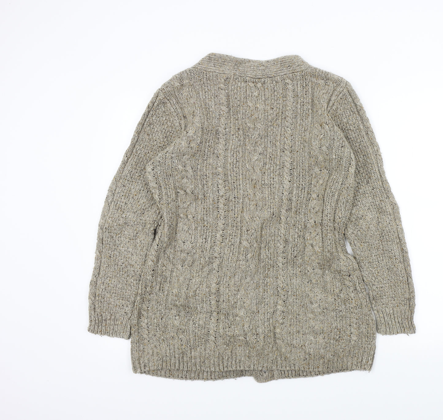 Papaya Womens Brown   Cardigan Jumper Size 14