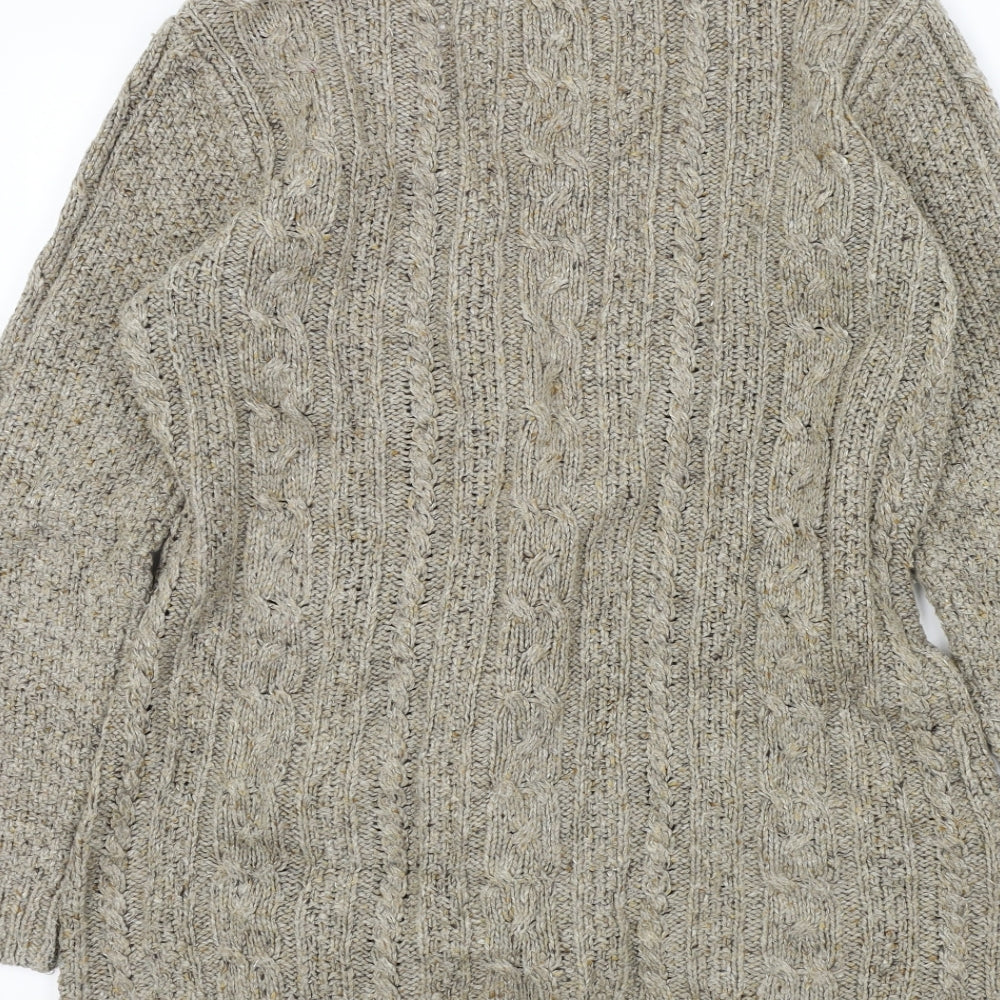 Papaya Womens Brown   Cardigan Jumper Size 14